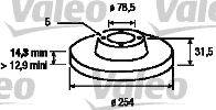 Тормозной диск SASIC 9004399