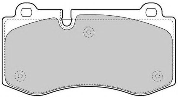 Комплект тормозных колодок, дисковый тормоз FREMAX FBP-1569