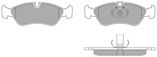 Комплект тормозных колодок, дисковый тормоз FREMAX FBP-0731-01