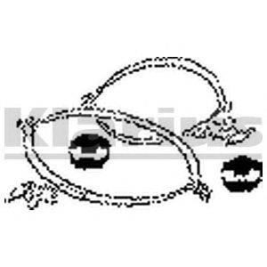 Кронштейн, система выпуска ОГ KLARIUS 430103