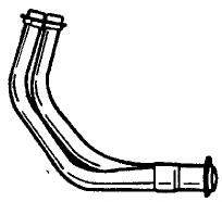 Труба выхлопного газа ANSA 110040