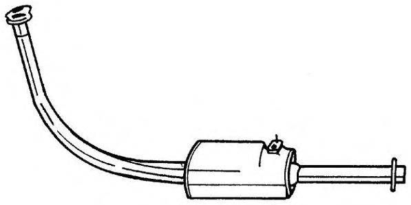 Труба выхлопного газа SIGAM 70103