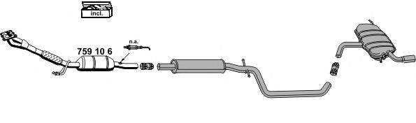 Система выпуска ОГ ERNST 060342