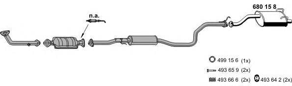 Система выпуска ОГ ERNST 140071