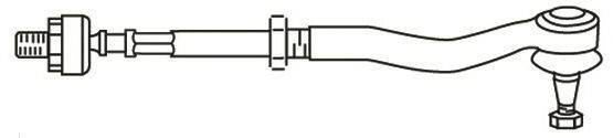 Поперечная рулевая тяга FRAP T/362