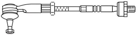 Поперечная рулевая тяга FRAP T/551