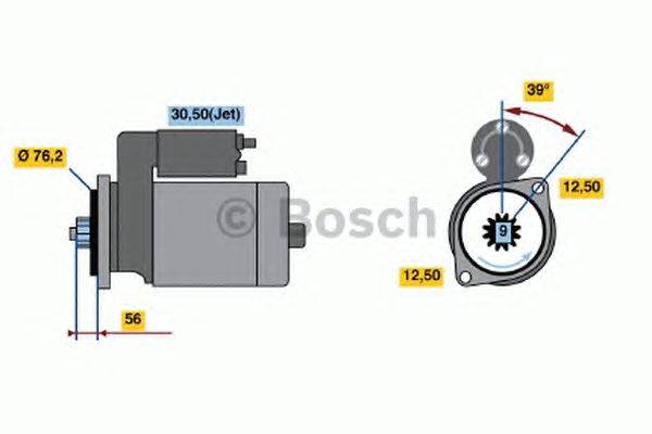 Стартер BOSCH 1955