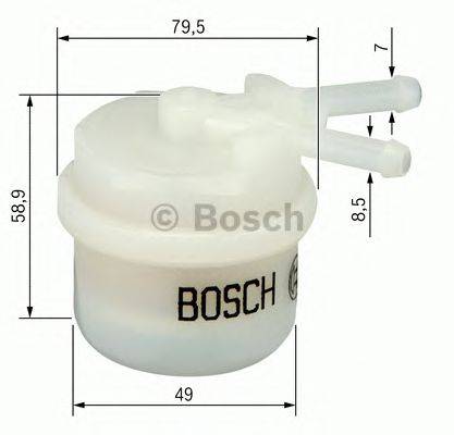 Топливный фильтр BOSCH 0986450039