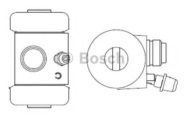 Колесный тормозной цилиндр BOSCH F 026 002 355