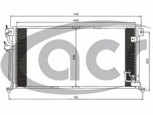 Конденсатор, кондиционер ACR 300586