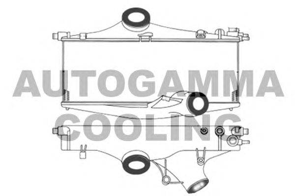 Интеркулер AUTOGAMMA 101948