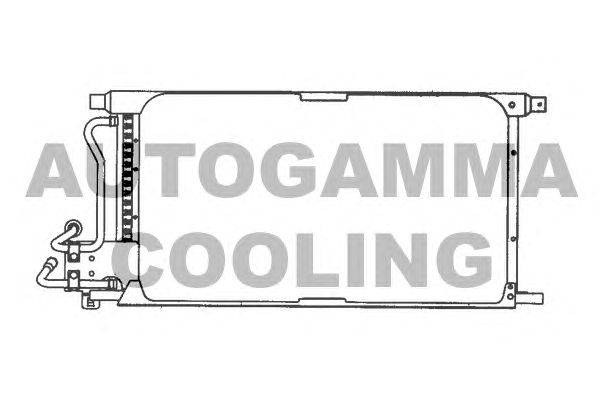 Конденсатор, кондиционер AUTOGAMMA 102656