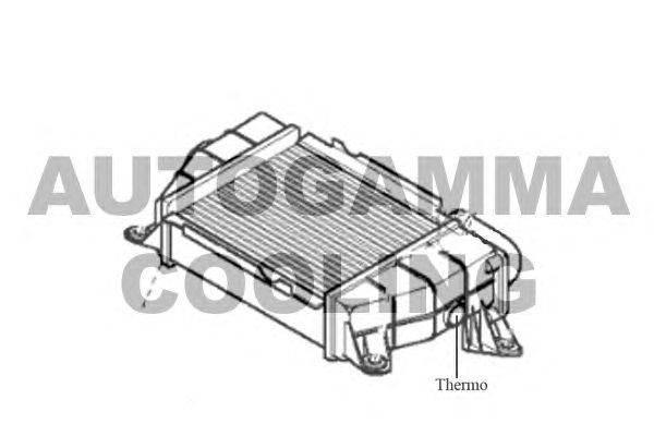 Интеркулер AUTOGAMMA 104943