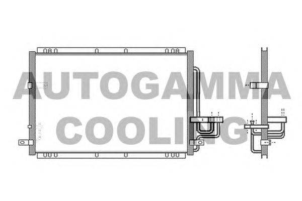 Конденсатор, кондиционер AUTOGAMMA 105081