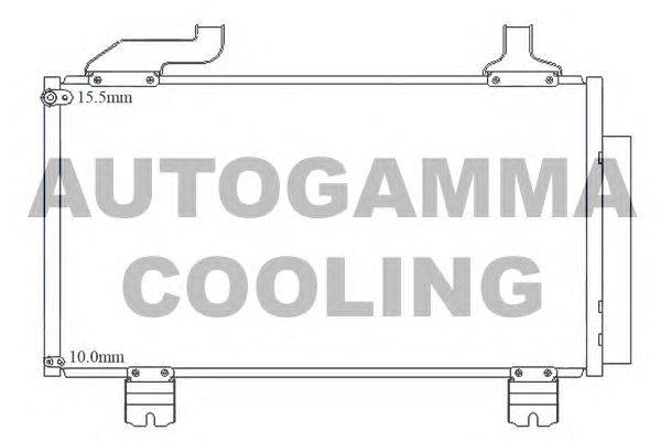 Конденсатор, кондиционер AUTOGAMMA 105615