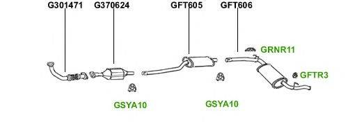 Система выпуска ОГ GT Exhaust 363