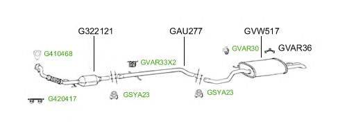 Система выпуска ОГ GT Exhaust 4723