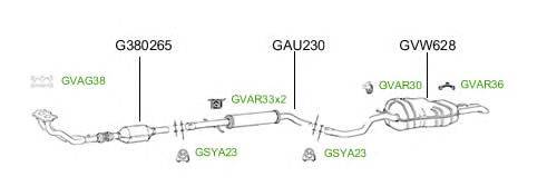 Система выпуска ОГ GT Exhaust 4792