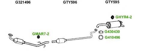 Система выпуска ОГ GT Exhaust 5006