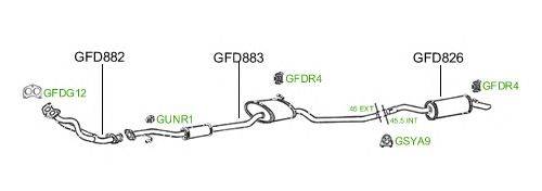 Система выпуска ОГ GT Exhaust 771