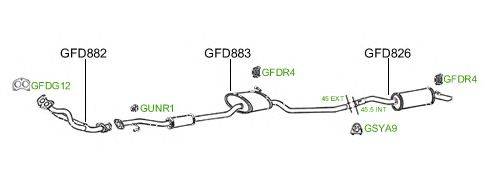 Система выпуска ОГ GT Exhaust 773