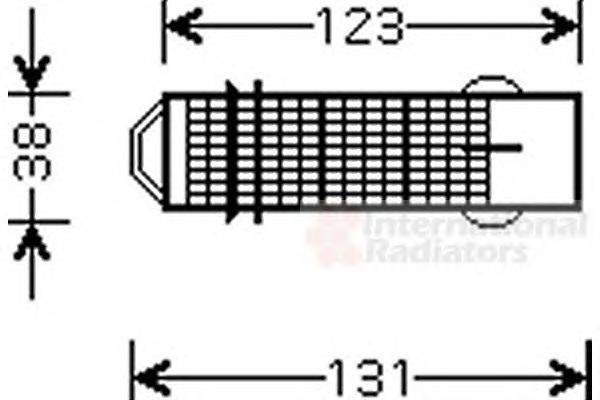 Осушитель, кондиционер VAN WEZEL 0900D224