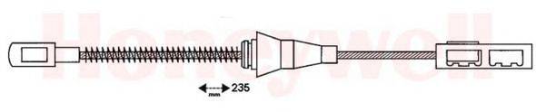 Трос, стояночная тормозная система MGA 37452