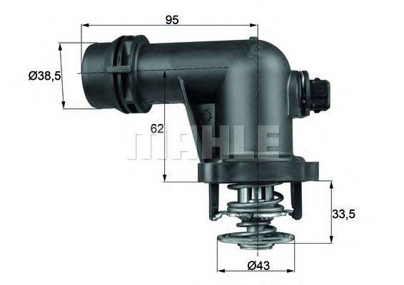 Термостат, охлаждающая жидкость BEHR TM 15 105