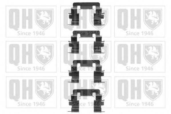 Комплектующие, колодки дискового тормоза QUINTON HAZELL BFK906