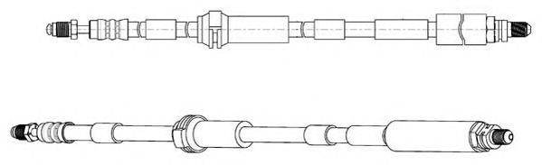 Тормозной шланг FERODO FHY2742