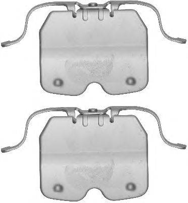 комплект принадлежностей, тормозной суппорт HELLA 8DZ 355 201-431