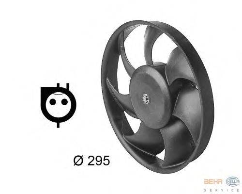 Вентилятор, охлаждение двигателя BEHR HELLA SERVICE 8EW 009 144-651