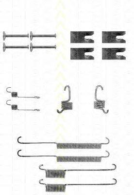 Комплектующие, тормозная колодка TRISCAN 8105 162584