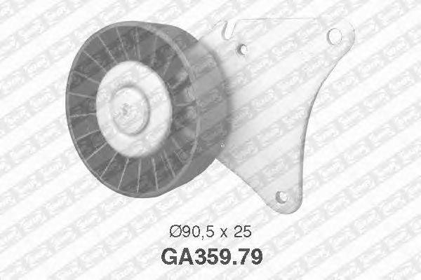 Паразитный / ведущий ролик, поликлиновой ремень SNR GA359.79