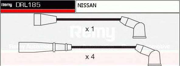 Комплект проводов зажигания DELCO REMY DRL185