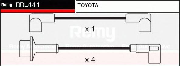 Комплект проводов зажигания DELCO REMY DRL441