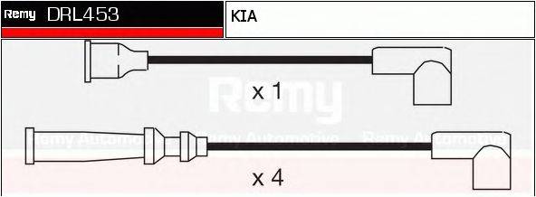 Комплект проводов зажигания DELCO REMY DRL453