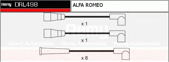 Комплект проводов зажигания DELCO REMY DRL498