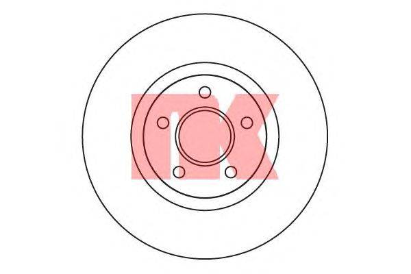 Тормозной диск NK 202591