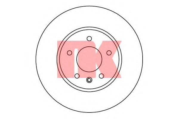 Тормозной диск NK 203666
