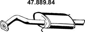 Глушитель выхлопных газов конечный EBERSPÄCHER 47.889.84