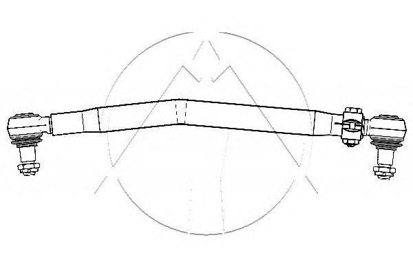 Продольная рулевая тяга SIDEM 14738