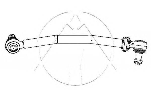 Поперечная рулевая тяга SIDEM 680137