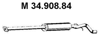 Средний глушитель выхлопных газов EBERSPÄCHER 34.908.84