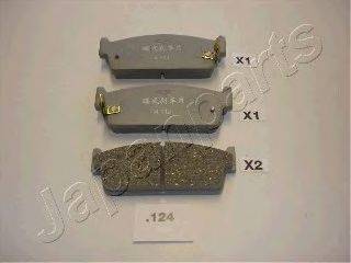 Комплект тормозных колодок, дисковый тормоз SPIDAN 32872