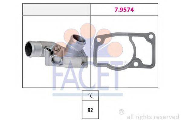 Термостат, охлаждающая жидкость FACET 78664