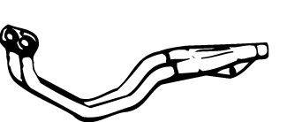 Труба выхлопного газа FONOS 21516