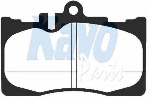 Комплект тормозных колодок, дисковый тормоз KAVO PARTS BP-9074