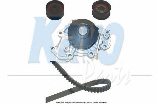 Водяной насос + комплект ручейковых ремней KAVO PARTS DKW-5503