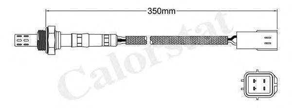 Лямбда-зонд CALORSTAT by Vernet LS130093